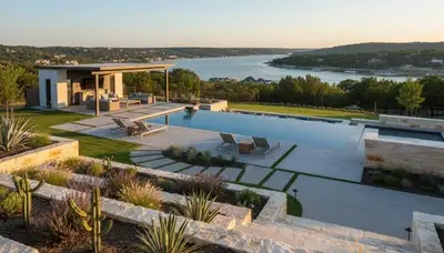 Austin, TX landscaping team providing professional lawn care and outdoor maintenance services