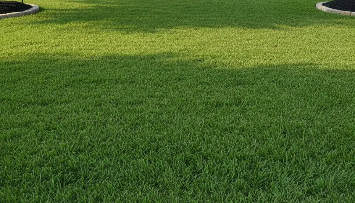 Lush green weed-free lawn in Austin TX showing expert turf care by Chop Chop Landscaping